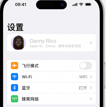 瑞丽appleID维修服务iPhone设置中Apple ID显示为灰色无法使用