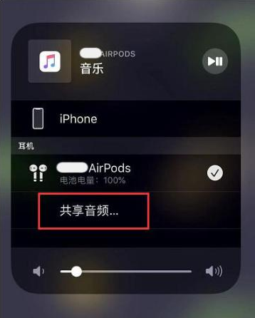 瑞丽苹果14音频维修点分享iPhone14音频共享设置方法 