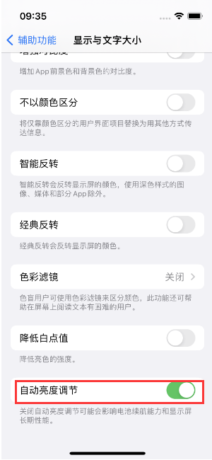 瑞丽苹果15维修店分享iPhone 15 Pro系列屏幕亮度 