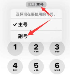 瑞丽苹果14维修店分享iPhone 14 Pro Max使用副卡打电话的方法 